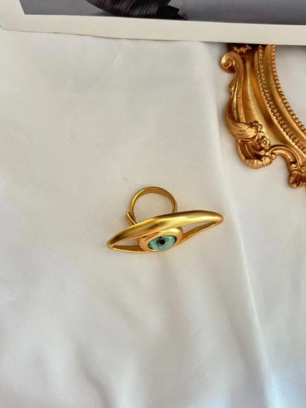 Schiaparelli Devil Eye Ring